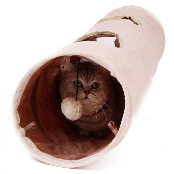 Tunnel de jeu pour chats